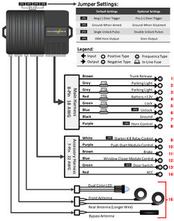 Electrical: Install Keyless Entry and Remote Shutdown ... bulldog security keyless entry system wiring diagram 